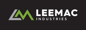 Leemac new logo with grey L and black background